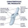 Heat Flex 4 - Vibrador con efecto calor y Flexible ademas con 4 Motores